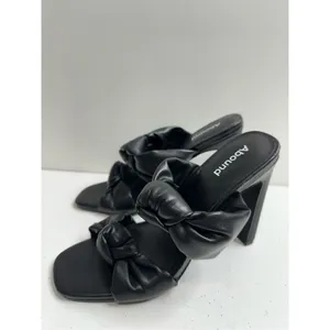 ABOUND Rainey Knotted Heeled Sandal‎ in Black Size 6 NWOT thumbnail 2