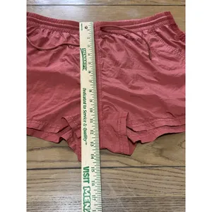 Athleta Expedition Etruscan Red Hiking Athletic Shorts‎ Size 8 Preppy Athleisure thumbnail 5