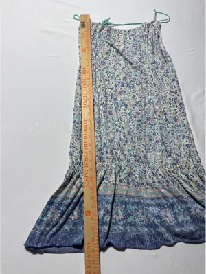 Free People Floral Boho Maxi Dress with Adjustable Straps thumbnail 4