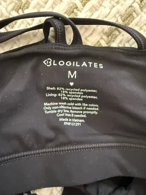 Blogilates Tank Top Black Size M thumbnail 4