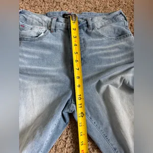True Religion Halle High Rise Super Skinny Jeans Light Blue size 30 thumbnail 9