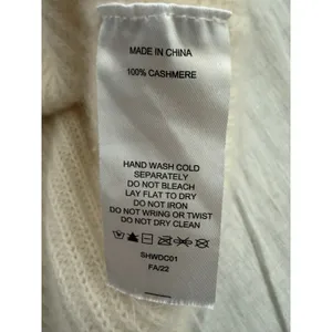 Quince Mongolian Cashmere Oversized Boyfriend Cardigan Sz Med Cream Sweater thumbnail 4