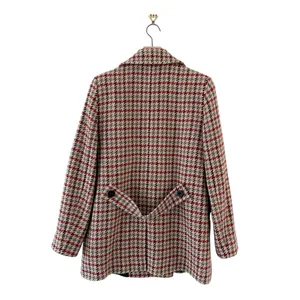 & Other Stories Houndstooth Coat Sz 8 thumbnail 9