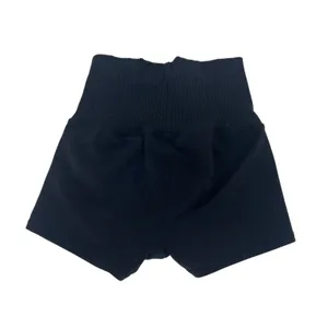 Alo Yoga Goddess Ribbed High-Waist Hot Shorts Black XS 2" Inseam thumbnail 9