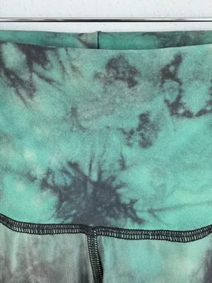 Teeki Tie Dye Feather Dreamcatcher Yoga Leggings Pants Small thumbnail 2