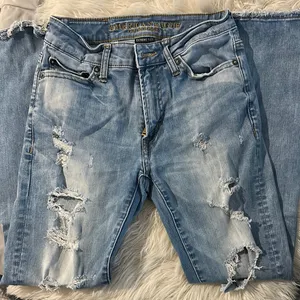 American Eagle Outfitters Distressed Denim Jeans thumbnail 1
