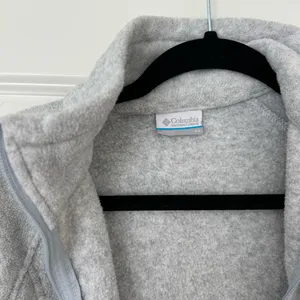 Columbia heather grey fleece jacket Women’s XS thumbnail 2
