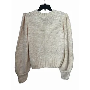 Anthropologie Greylin Dory Sweater Women's Size Small Cream‎ Chunky Knit #RR-1 thumbnail 7