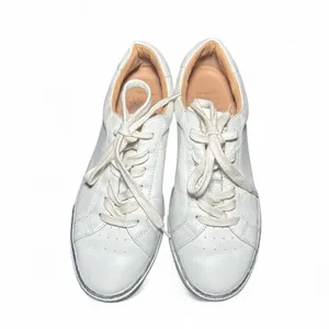 GREATS Royale Leather Sneakers White Made in Italy Women’s 8 Lace Up Casual thumbnail 3