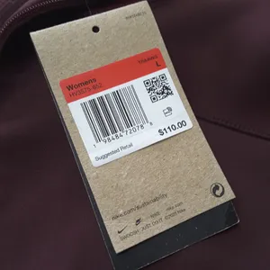 Nike Women's Universa Dri-Fit 1/4 Zip in Burgundy Crush size L NWT $110 thumbnail 7
