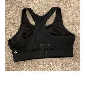 Fabletics Black Sylvia Keyhole High Impact Sports Bra, S thumbnail 5