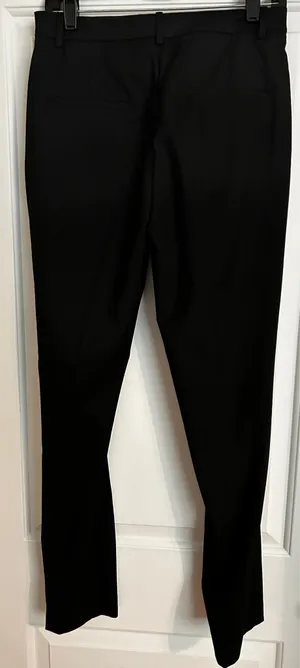 H&M Black Dress Pants Women thumbnail 3