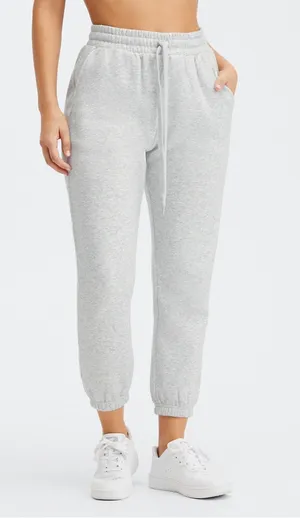 Fabletics Eco Go To Classic Sweatpants Gray Cotton Casual Joggers Women's XL thumbnail 1