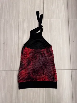 Studio Y 2000s Ruffle Halter Top thumbnail 5