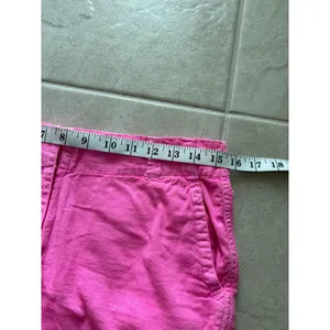 Vineyard Vines Shorts Womens 2 Pink‎ 3" Linen Blend Preppy Resort Travel Beach thumbnail 5