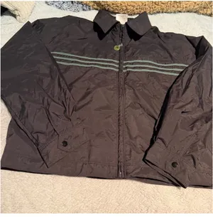 Vintage Y2K adidas Cropped Windbreaker Collarneck thumbnail 2