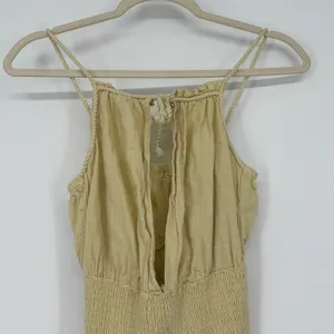 Jen's Pirate Booty Free People Gauze Smocked Romper Boho Festival XS S‎ thumbnail 3
