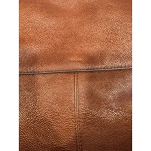 Fossil Claire Leather Backpack Purse Brown Pebbled Vintage Career School Casual thumbnail 5