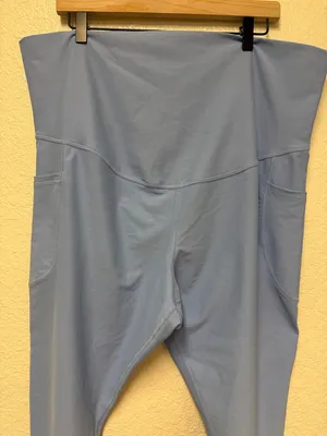 OLD NAVY Active Extra High-Rise Light Blue Powersoft Go-Dry Leggings Size XXL thumbnail 13