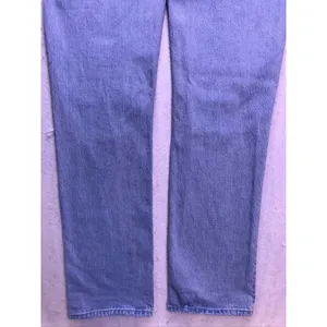 Abercrombie & Fitch 90s Straight Jeans‎ Women 28/6L Light Blue Ripped thumbnail 8