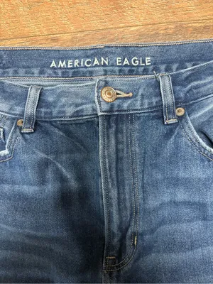 American Eagle Relaxed Mom Jean Cotton Blend Size 10 Regular thumbnail 2