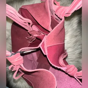 NWT Free People + Sundown Wilds Suede Nubuck Burgundy Bag thumbnail 10