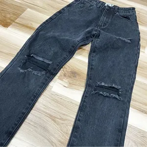 Princess Polly Black Distressed Jeans Women’s 0 thumbnail 4