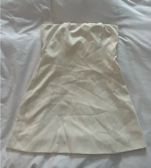 Peppermayo Ayanna Strapless Mini Dress Ivory thumbnail 2