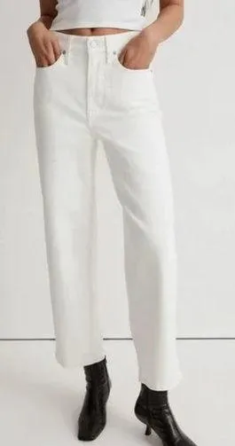 Madewell | The Perfect Vintage Jean Straight Leg | Tile White | Sz 25 thumbnail 1