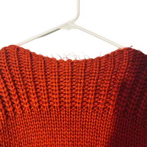 Universal Threads Red Long Sleeve Thick Knit Warm Cozy Sweater Women Sz M thumbnail 7