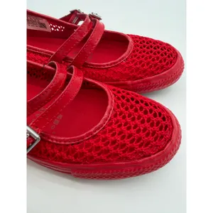 Converse Chuck Taylor All Star Dainty Mary Jane Knit Loafer Retro Ruby Red 8 thumbnail 3