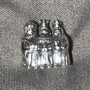 PANDORA Three Kings Charm 791233 is a sterling silver bead charm thumbnail 1