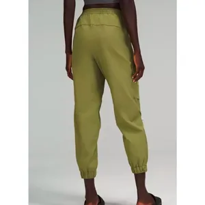lululemon lab High-Rise Cuffed‎ Trouser Cargo Casual Pants 26" Stone Size 6 thumbnail 5