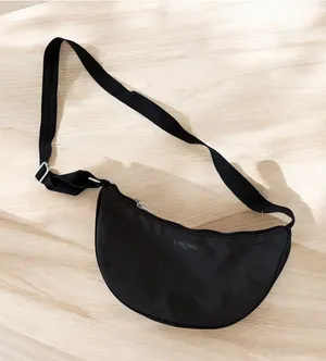 LANCÔME Black Adjustable Crossbody Bag NEW NWOT thumbnail 1