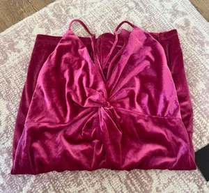 Deep Pink Mini Dress thumbnail 2