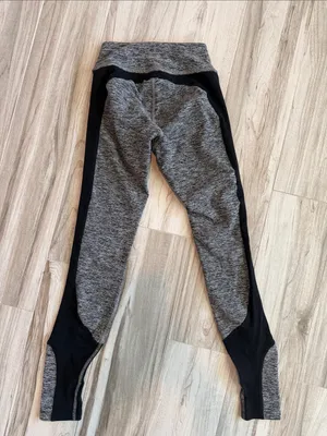 Beyond Yoga Grey Black Leggings XS thumbnail 2