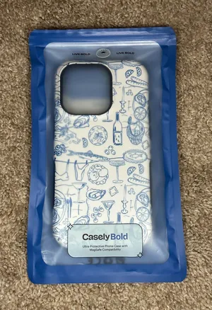 Casely iPhone 14 Pro case Blue thumbnail 1