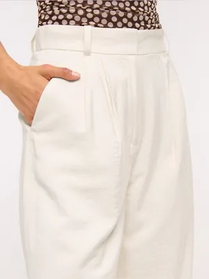 Abercrombie & Fitch Sloane Crepe Tailored Wide Leg Pant Size 31/12 R thumbnail 5