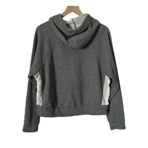 Vuori Hoodie Heather Grey Cotton Blend Relaxed Fit Size Small VW281 thumbnail 2