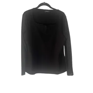 Allegra K Women's‎ Size Large Mesh Sleeves Black Whymsygoth Top thumbnail 2