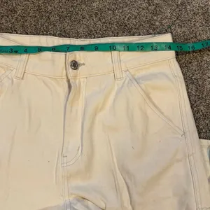 H&M Women Beige Utility Cargo Pants Size US 6 thumbnail 5