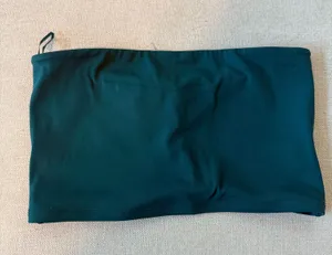 Express Teal tube top thumbnail 1