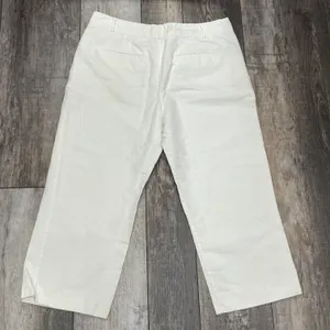 Merona White Capri Pants Size 12 thumbnail 7