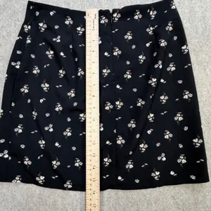 Aeropostale Mini Skirt Womens S Floral Black Cottagecore Y2K Fairy Grunge Twee thumbnail 5