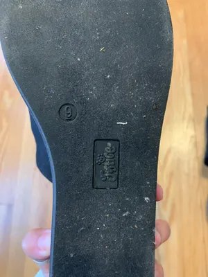 Black Chunky Platforms Size 9 thumbnail 3