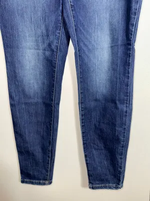 Maurices Everflex Super Skinny High Rise Jeans Dark Wash Button Fly thumbnail 5