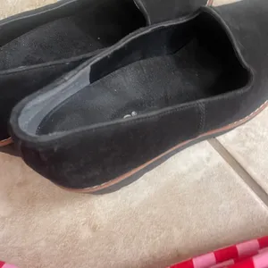 Vionic Willa Wedge Black Suede Water Repellent Loafers Womens 9.5 shoes casual thumbnail 9