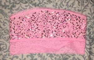 Pink bralette thumbnail 1