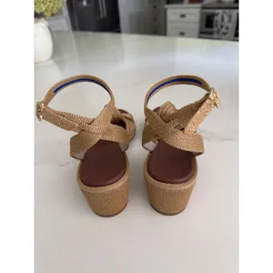 ROTHY'S The Knot Heeled Sandals in Golden Sun Size 6.5 thumbnail 7