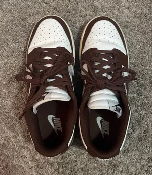 Nike Dunk Low Women’s Sneakers Brown and White thumbnail 1